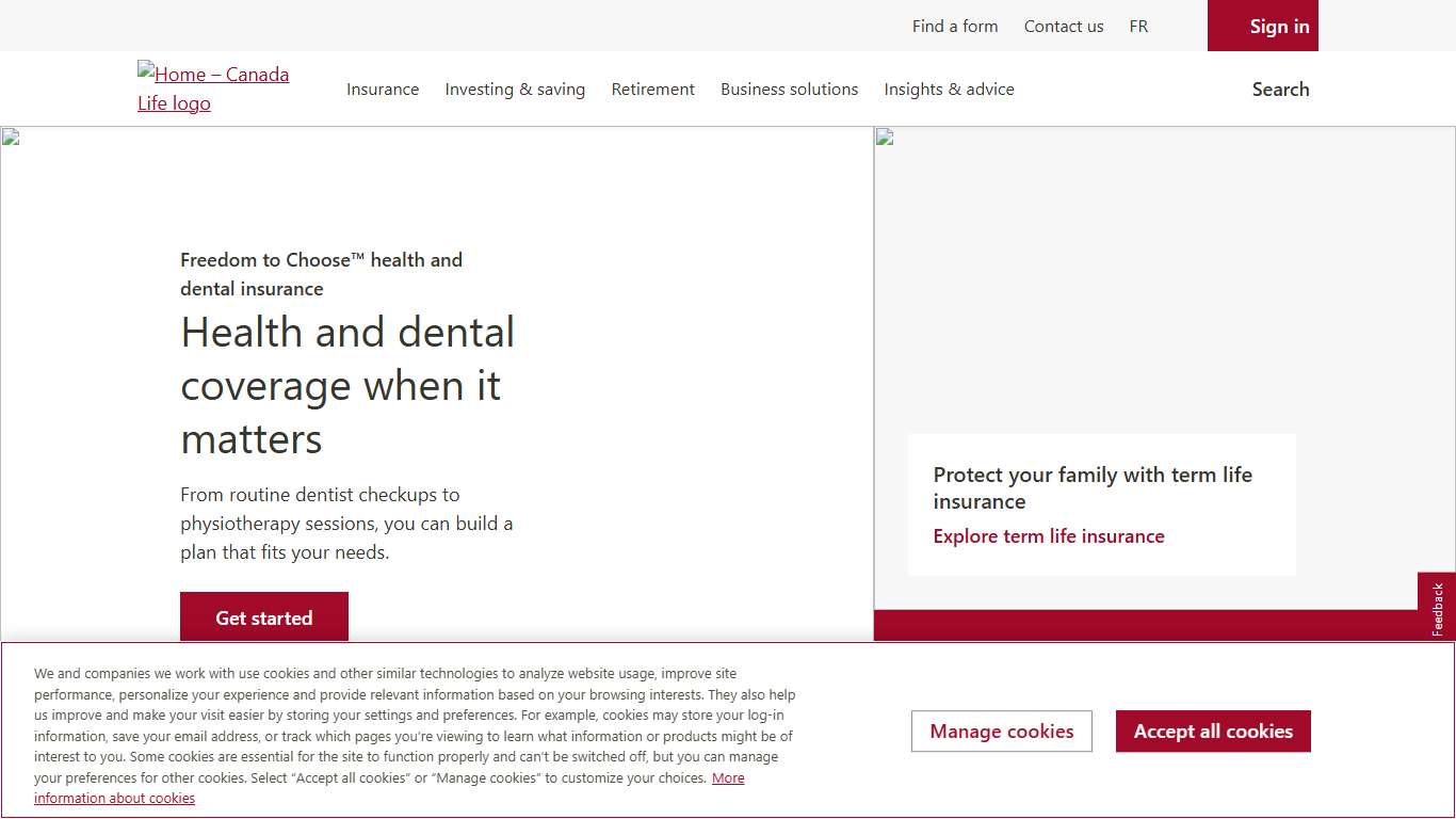 Canada Life: Insurance, Investments, & Retirement